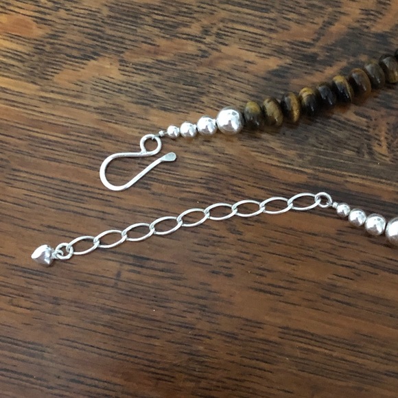 $84 Jay King Estate Necklace Sterling Silver Marked DRT 925 China - Picture 4 of 4